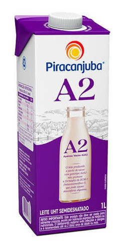 Kit 24 Leite A2 Piracanjuba A2a2 1 Litro 0