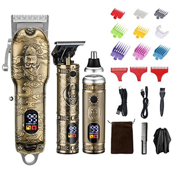 Cortapelos Para Hombres Inalambrico Profesional 0