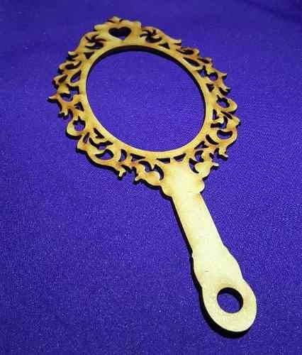 30 Marcos Para Espejo De Mano De Fibrofacil Vintage Mdf 1