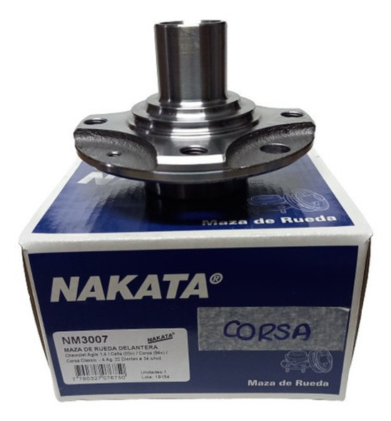 Maza De Rueda Celta Corsa Agile Prisma Delantera S/abs 0