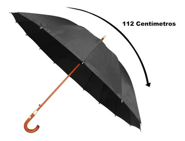 Kit 2 Guarda Chuva Grande Automático Portaria Reforçado 1