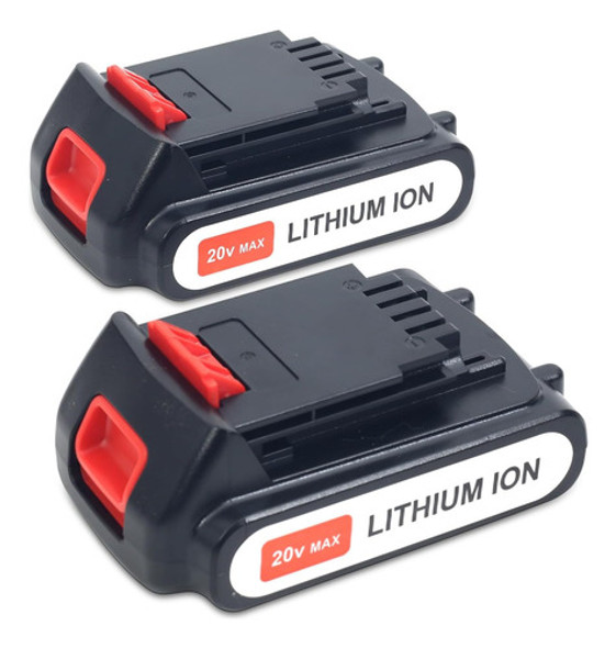 Batería De Iones De Litio 20v, 4000mah, Reemplaza Lb20 Y Lbx 0