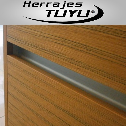 Perfil J Interno Estructural Aluminio Anodizado 3 Metros Emr 1