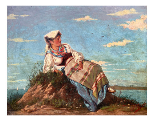 Juan Luis Blanes - La Romana - Lámina 45x30 Cm. 0