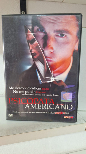Dvd -- Psicopata Americano Con Christian Bale 0