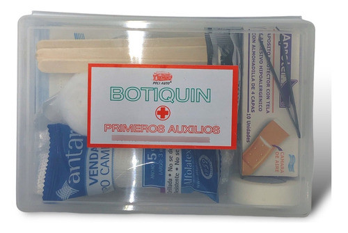 Botiquín Primeros Auxilios Para Auto Hogar Oficina 0