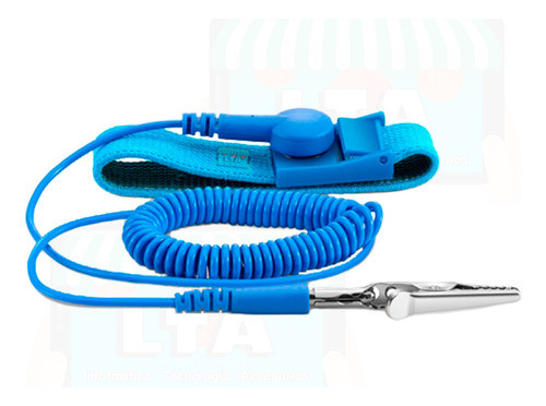 Pulsera Esd Antiestática Protección Equipos Electónicos 0