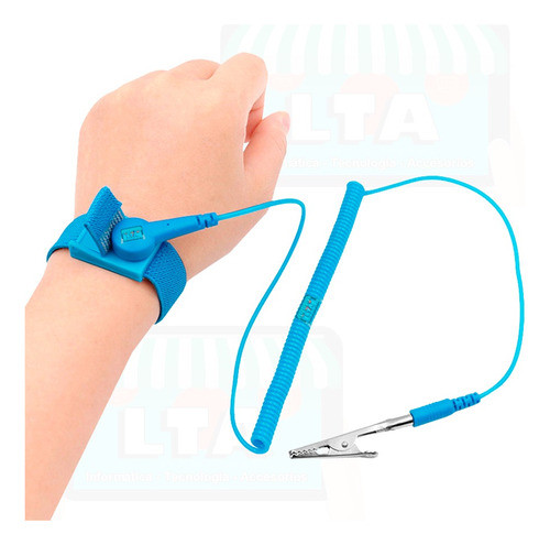 Pulsera Esd Antiestática Protección Equipos Electónicos 1