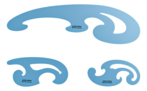 Set 3 Pistoletes Plantec  Universal Inyectado Doble Bisel 1