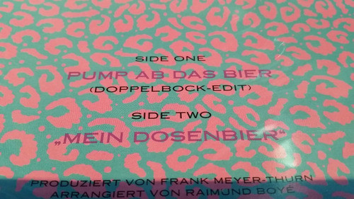 Werner Wichtig Pump Ab Das Bier Vinilo Maxi Impecable 1