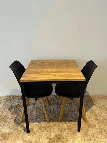 Mesa Económica Para Bar En Hierro Y Madera , Durarte.uy 1