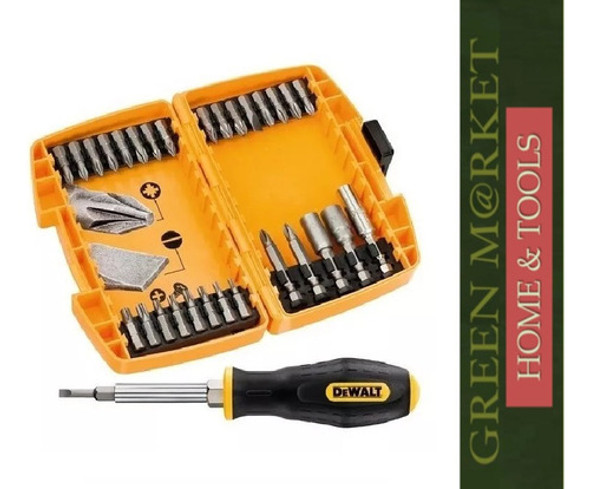 Set Puntas 30 Pzs + Destornillador 1 Set Puntas 30 Pzs + Destornillador 1