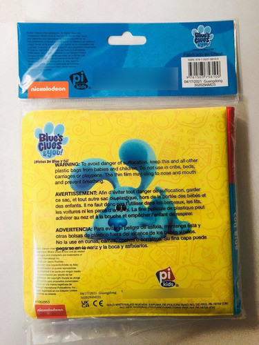 Libro De Baño-las Pistas De Blue-la Hora Del Baño Con Blue 1