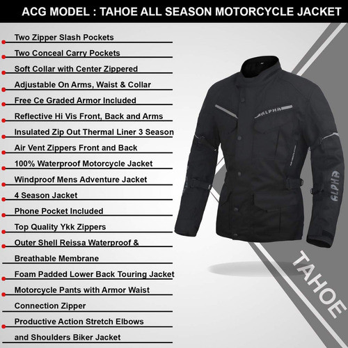 2021 Aventura & Giras De Motocicleta Chaqueta Para Hombre Mo 1
