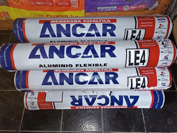 Rollo Membrana Aluminio Asfáltica 4mm 10mts2 35kg 1