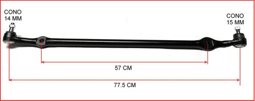 Barra Central (2wd) Ayd Nissan Frontier 2wd 05-08 0