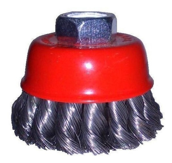 Cepillo Copa De Alambre De Acero Para Amoladora 100mm 1235 0