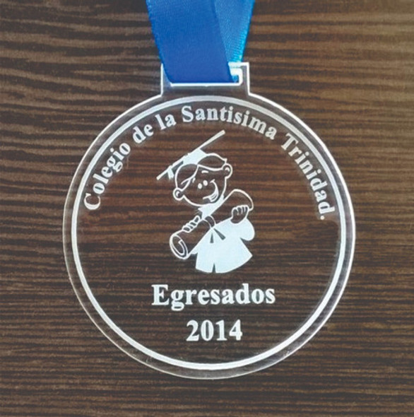 Medallas De Acrilico X 36 + Cinta 0 Medallas De Acrilico X 36 + Cinta 0