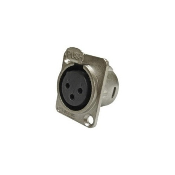 Conector Xlr Cannon Fêmea P/ Medusa C/ 12 Unidades 0