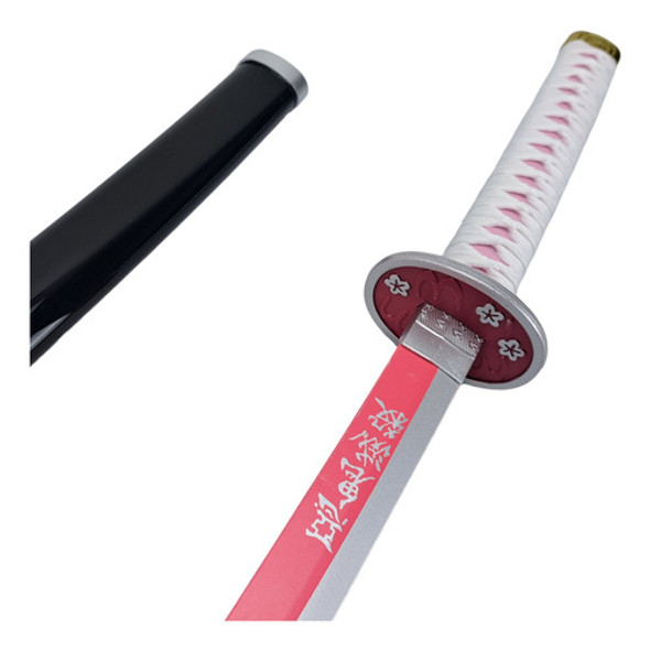 Katana Kanao Tsuyuri Demon Slayer Lâmina Bambu Cosplay 0 Katana Kanao Tsuyuri Demon Slayer Lâmina Bambu Cosplay 0
