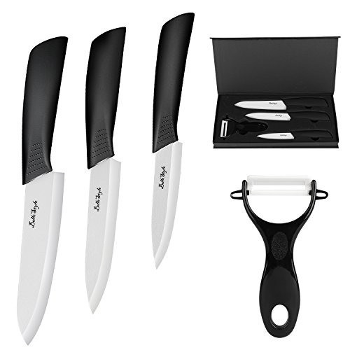 Juego De Cuchillos De Cerámica, Bellestyle Antioxidante Y Re 0