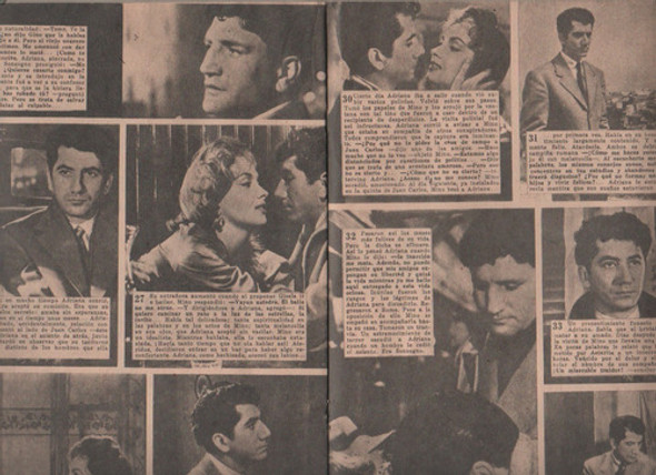 Antigua Revista * Cine - Aventuras * Fotonovela - Año 1955 1