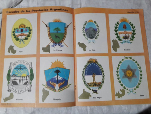 Revista Billiken N° 2686 5/7/1971 Lamina Escudos Provincias 1