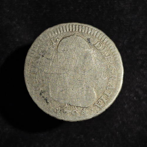 Moneda Plata Carlos Illl 1794 Potosí Carolus 1 Real 0