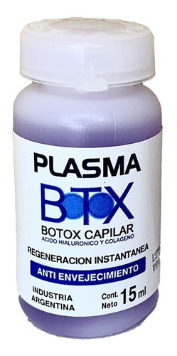 Ampolla Botox Plasma 15ml X3u 1