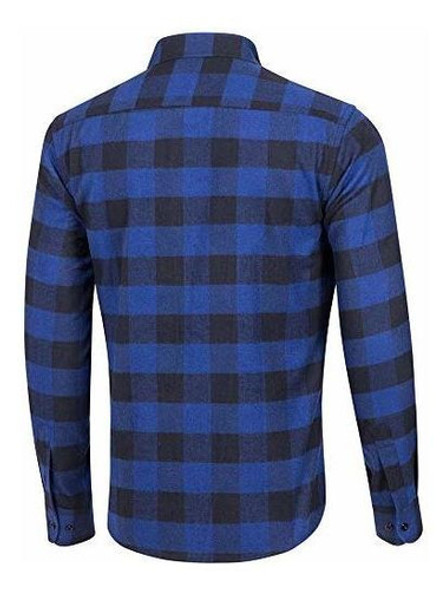 Mcedar Camisa De Franela A Cuadros Para Hombre: Camisa Casua 1 Mcedar Camisa De Franela A Cuadros Para Hombre: Camisa Casua 1