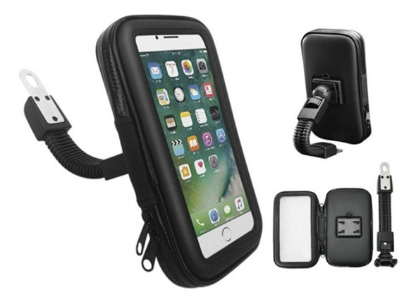 Soporte Funda Porta Celular Para Moto Impermeable Caseros 0