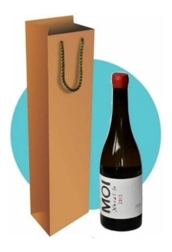 Bolsas Botella Vino 3/4 Las Más Lindas... Pack Con 100 Unid. 1