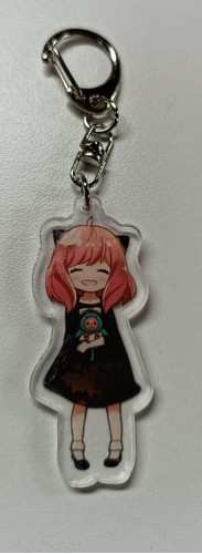 Llavero Acrilico Spyxfamily Anya Forger Y  Quimera Anime 0