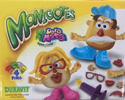 Masa Duravit Monigotes 4 Potes Extrusor Hace Tu Cara De Papa 1