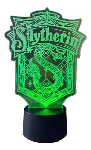 Lampara Led Escudo Slytherin Hp, Consulte Por Personalizadas 0