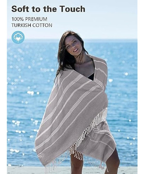 Dolxico Toalla De Playa Turca De Gran Tamaño, De 1 Dolxico Toalla De Playa Turca De Gran Tamaño, De 1