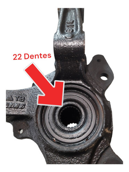 Manga Eixo Esquerdo Fiat Idea 2005 2012 22 Dentes S8587 1