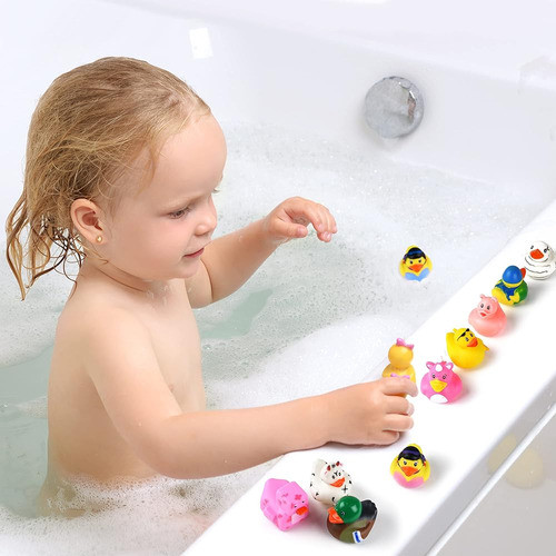 ~? Juguetes De Baño De Patos De Goma Para Niños Pequeños (50 1