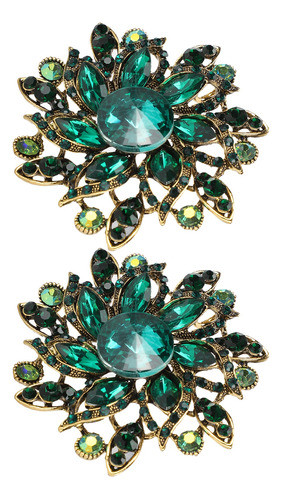 Broche, 2 Peças De Flores, Moda Retrô, Terno, Lapela, Corpet 0