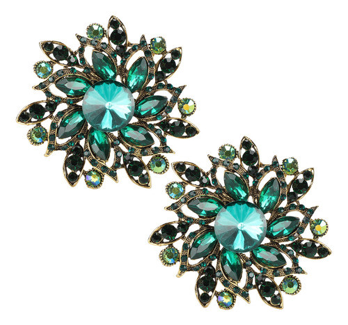 Broche, 2 Peças De Flores, Moda Retrô, Terno, Lapela, Corpet 1