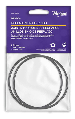 Junta Tórica De Piezas Originales Whirlpool Whkf-c8 Para Sis 0