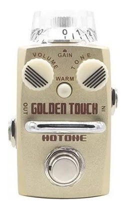 Pedal Overdrive Guitarra Electrica Hotone Golden Touch Sod3 0