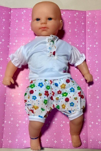 Bebe Tomy Bebote Goma Y Tela Con Sonido 47 Cm Monsi 1