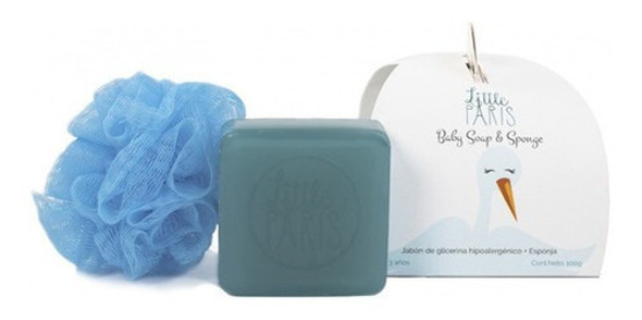 Little Paris Boy Bath Discovery Esponja Jabón 100 G 0