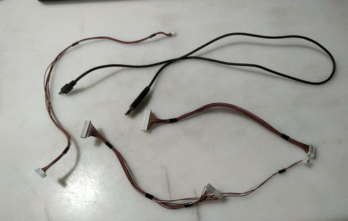 Kit 4 Flex Cables Panasonic Tc-l42et5a Con Garantía!!! 0