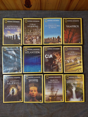 National Geographic Dvd - Colección (9) 0