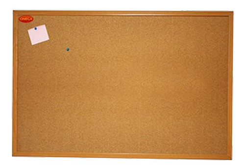 Pizarra De Corcho 45x 60 Cm Marco Madera Hogar/ Oficina 1