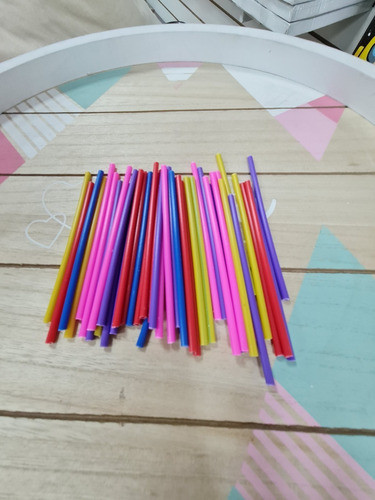 Palito Chupetin Colores 50u Cakepop Reposteria Belgrano 10cm 0