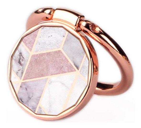Anillo Para Celular / Marmol Rosa 0