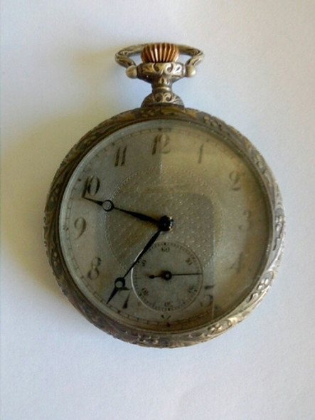 Antiguo Reloj Bolsillo Está Y Funciona Impecable 0